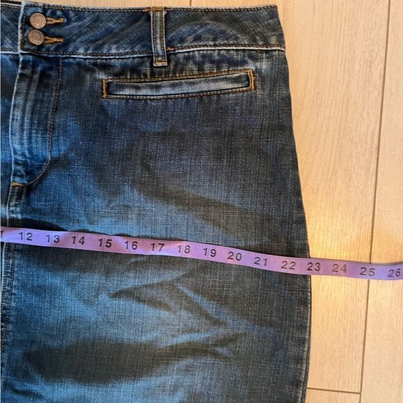 90s vintage old navy maxi denim skirt - Picture 8 of 9